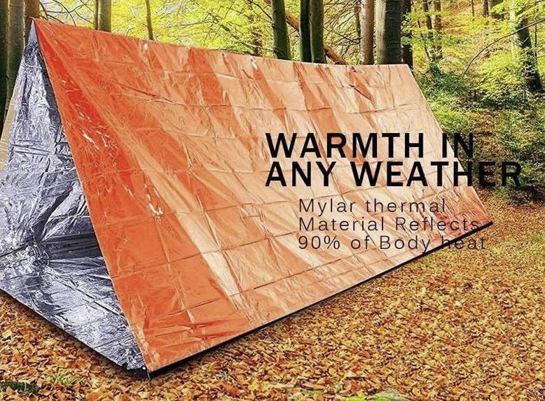 Emergency Sleeping Bag Sports & Outdoors Color : Green|Orange|Camouflage 