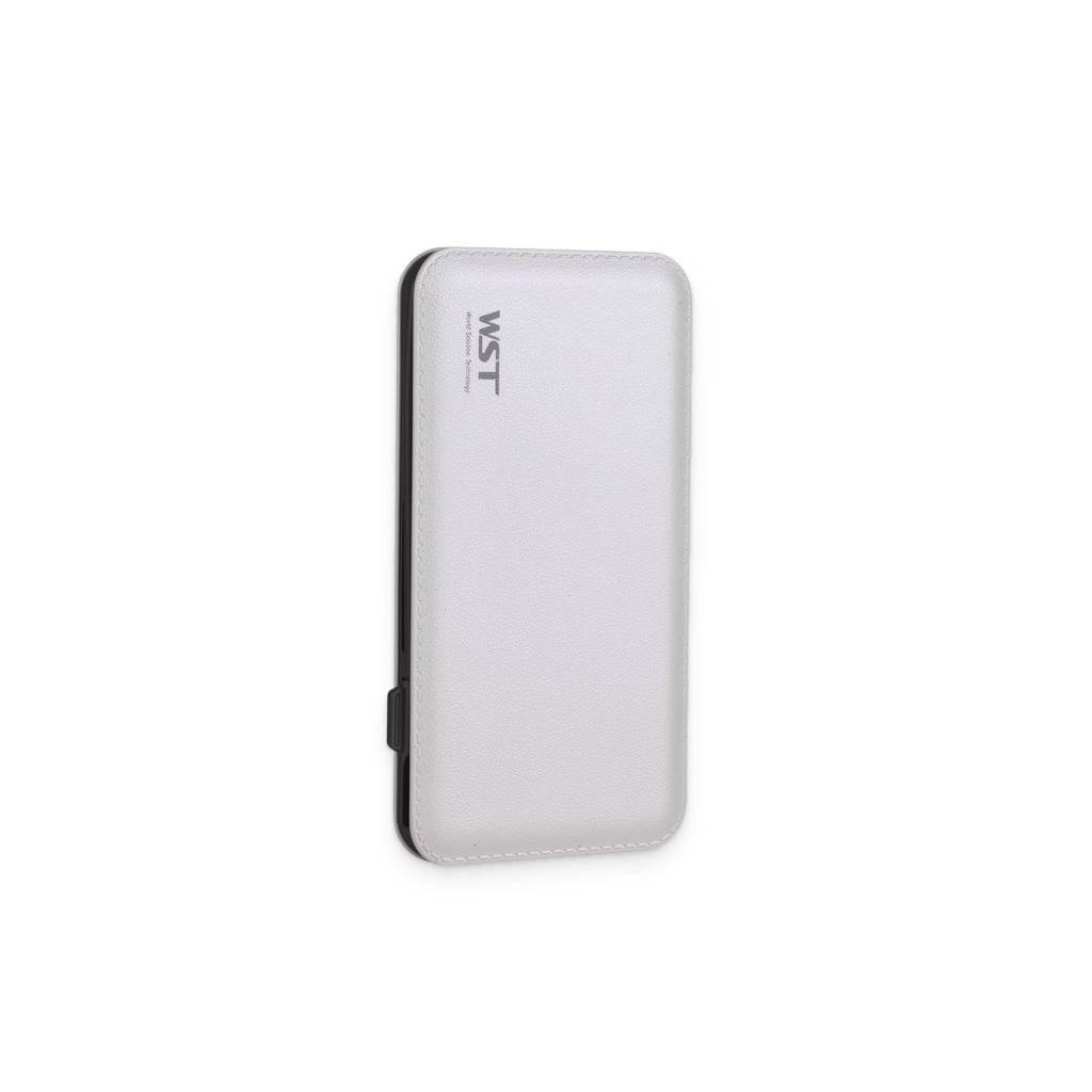 8000mAh Leather-Surface Power Bank  